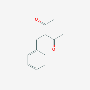 molecular formula C12H14O2 B075251 3-Benzyl-2,4-pentanedione CAS No. 1134-87-8