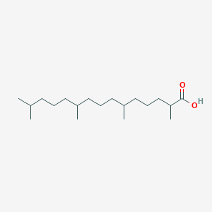 molecular formula C19H38O2 B075273 Pristanic acid CAS No. 1189-37-3