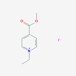 molecular formula C9H12INO2 B075279 1-Ethyl-4-(methoxycarbonyl)pyridinium iodide CAS No. 1199-65-1