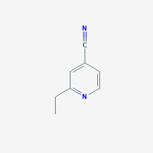 molecular formula C8H8N2 B075280 2-Ethylisonicotinonitrile CAS No. 1531-18-6
