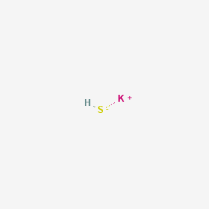 molecular formula KHS<br>HKS B075287 Potassium hydrosulfide CAS No. 1310-61-8