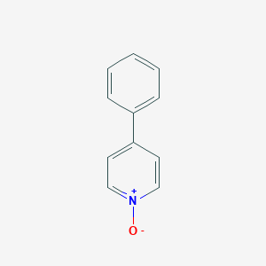 molecular formula C11H9NO B075289 4-苯基吡啶-N-氧化物 CAS No. 1131-61-9