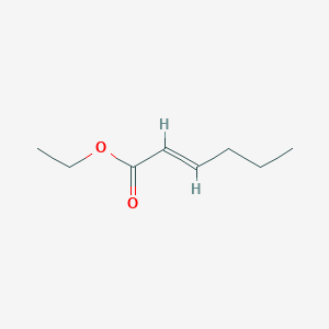 molecular formula C8H14O2 B075292 Ethyl (E)-2-hexenoate CAS No. 1552-67-6