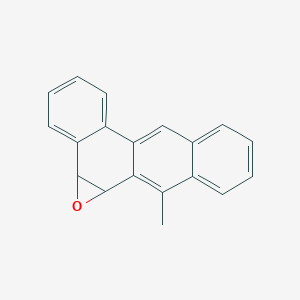 molecular formula C19H14O B075297 Benz(a)anthracene, 5,6-dihydro-5,6-epoxy-7-methyl- CAS No. 1155-38-0