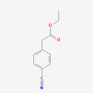 molecular formula C11H11NO2 B075308 Ethyl 2-(4-cyanophenyl)acetate CAS No. 1528-41-2