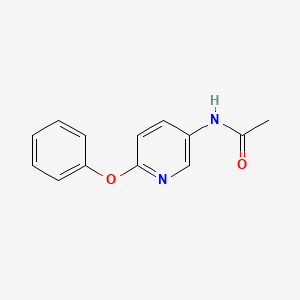 molecular formula C13H12N2O2 B7531258 5-(Acetylamino)-2-phenoxypyridine 
