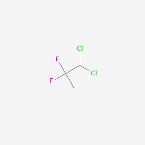 molecular formula C3H4Cl2F2 B075328 1,1-Dichloro-2,2-difluoropropane CAS No. 1112-01-2