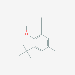 molecular formula C16H26O B075340 3,5-Di-tert-butyl-4-methoxytoluene CAS No. 1518-53-2