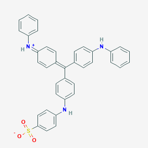 molecular formula C37H31N3O4S B075343 C.I. Pigment Blue 61 CAS No. 1324-76-1