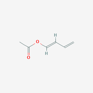 molecular formula C6H8O2 B075349 1-乙酰氧基-1,3-丁二烯 CAS No. 1515-76-0