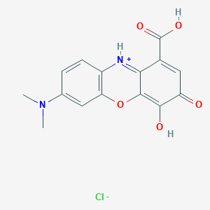 molecular formula C15H13ClN2O5 B075355 Gallocyanine CAS No. 1562-85-2