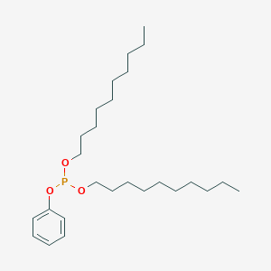 molecular formula C26H47O3P B075363 Didecyl phenyl phosphite CAS No. 1254-78-0