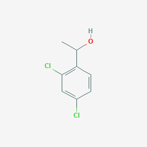 molecular formula C8H8Cl2O B075374 1-(2,4-Dichlorophenyl)ethanol CAS No. 1475-13-4