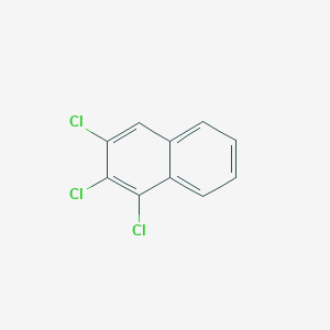molecular formula C10H5Cl3 B075381 1,2,3-三氯萘 CAS No. 1321-65-9