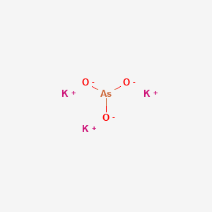 molecular formula AsK3O3 B075387 Potassium arsenite solution CAS No. 1332-10-1