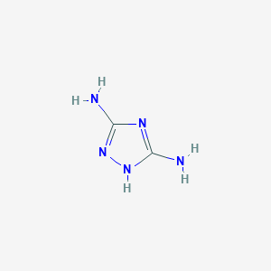 molecular formula C2H5N5 B075391 胍唑 CAS No. 1455-77-2