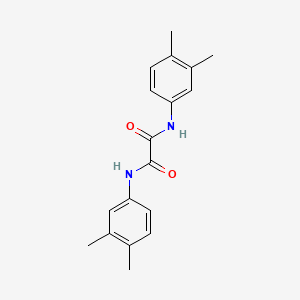 molecular formula C18H20N2O2 B7539833 N,N'-bis(3,4-dimethylphenyl)ethanediamide 
