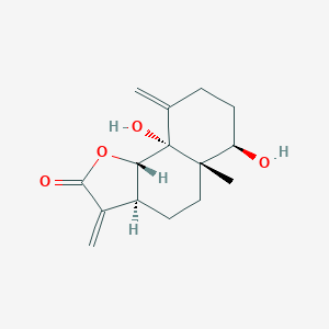 molecular formula C15H20O4 B075412 Tanacetin CAS No. 1401-54-3