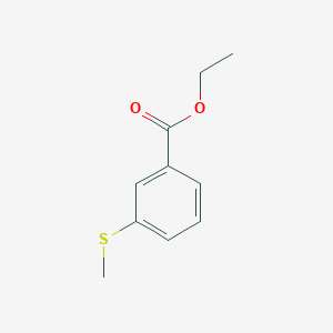 molecular formula C10H12O2S B075415 Ethyl 3-methylsulfanylbenzoate CAS No. 1442-02-0
