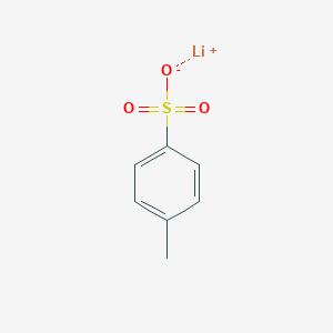 molecular formula C7H8LiO3S B075423 Lithium p-toluenesulphonate CAS No. 1470-83-3