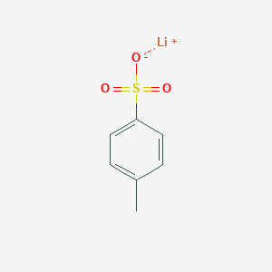 molecular formula C7H7LiO3S B075423 Lithium p-toluenesulphonate CAS No. 1470-83-3