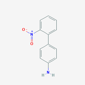 molecular formula C12H10N2O2 B075435 2'-Nitro-[1,1'-biphenyl]-4-amine CAS No. 1140-28-9
