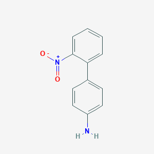 molecular formula C12H10N2O2 B075435 4-Biphenylamine, 2'-nitro- CAS No. 1140-28-9