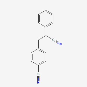 2-Phenyl-3-(4-cyanophenyl)propanenitrile