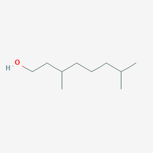 molecular formula C10H22O B075441 3,7-Dimethyloctan-1-ol CAS No. 1333-49-9