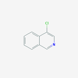 molecular formula C9H6ClN B075444 4-Chloroisoquinoline CAS No. 1532-91-8