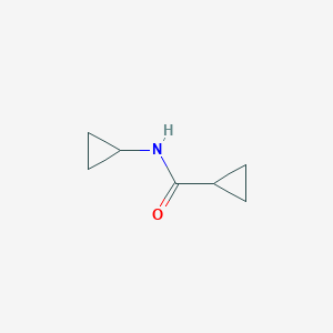 molecular formula C7H11NO B075446 N-Cyclopropylcyclopropanecarboxamide CAS No. 1453-50-5