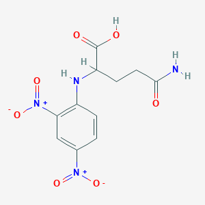 molecular formula C11H12N4O7 B075450 N2-(2,4-二硝基苯基)-L-谷氨酰胺 CAS No. 1602-41-1