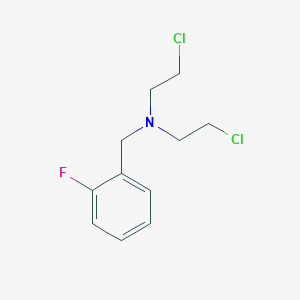 B075453 N,N-Bis(2-chloroethyl)-o-fluorobenzylamine CAS No. 1542-45-6