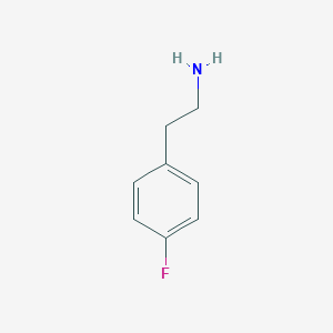 molecular formula C8H10FN B075468 4-Fluorophenethylamine CAS No. 1583-88-6