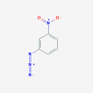 molecular formula C6H4N4O2 B075478 1-Azido-3-nitrobenzene CAS No. 1516-59-2