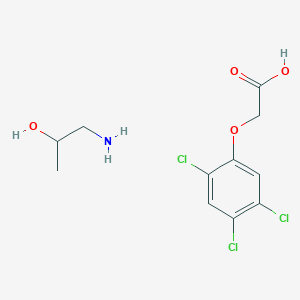 molecular formula C11H14Cl3NO4 B075480 2,4,5-T 异丙醇胺盐 CAS No. 1319-72-8