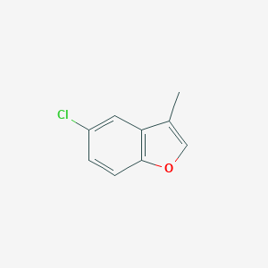 molecular formula C9H7ClO B075481 5-Chloro-3-methylbenzofuran CAS No. 1125-41-3