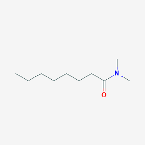 molecular formula C10H21NO B075486 N,N-二甲基辛酰胺 CAS No. 1118-92-9