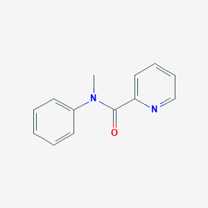 molecular formula C13H12N2O B7549316 N-Methyl-N-phenyl-2-pyridinecarboxamide 