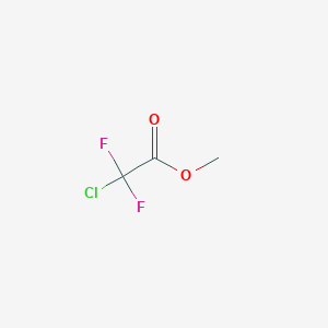 molecular formula C3H3ClF2O2 B075499 Methyl chlorodifluoroacetate CAS No. 1514-87-0