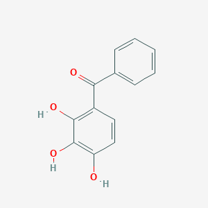 molecular formula C13H10O4 B075506 2,3,4-三羟基苯甲酮 CAS No. 1143-72-2