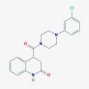 molecular formula C20H20ClN3O2 B7550619 MAT-POS-450cb4f9-1 