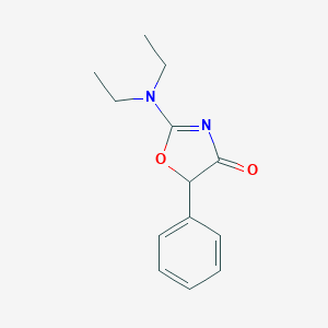 2-Diethylamino-5-phenyl-2-oxazolin-4-one