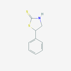 molecular formula C9H9NS2 B075517 5-苯基噻唑烷-2-硫酮 CAS No. 1437-98-5