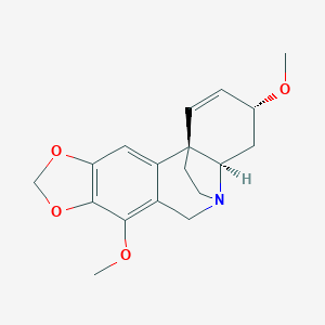 molecular formula C18H21NO4 B075530 Buphanidrine CAS No. 1162-10-3