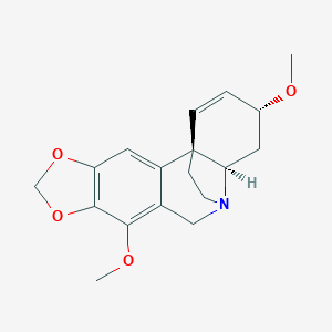 molecular formula C18H21NO4 B075530 Buphandrin CAS No. 1162-10-3