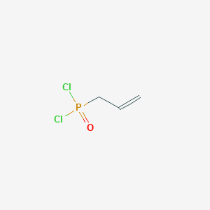 molecular formula C3H5Cl2OP B075532 Allylphosphonic dichloride CAS No. 1498-47-1