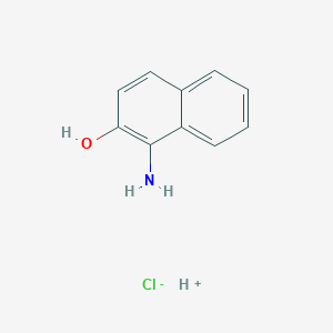 molecular formula C10H10ClNO B075536 1-Amino-2-naphthol hydrochloride CAS No. 1198-27-2