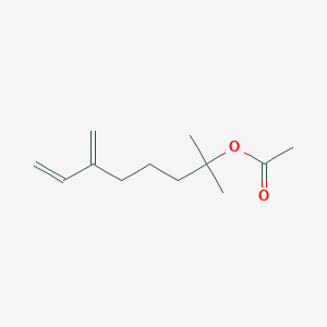 molecular formula C12H20O2 B075538 Myrcenyl acetate CAS No. 1118-39-4