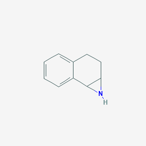 molecular formula C10H11N B075540 1a,2,3,7b-Tetrahydro-1h-naphtho[1,2-b]azirene CAS No. 1196-87-8